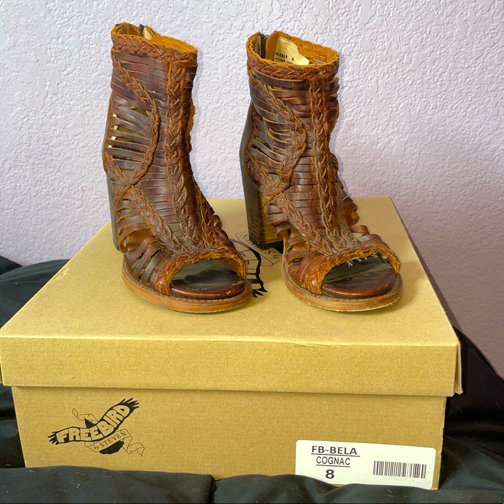 Freebird Boots - BELA - cognac